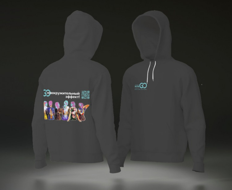 Худи с логотипом Dctr.Go в Ульяновске