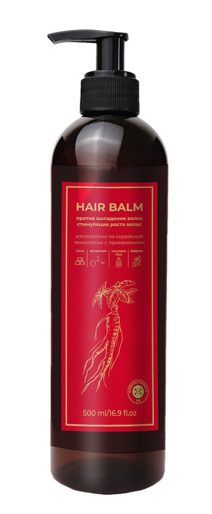 Бальзам для волос с корейским женьшенем и золотом 500 мл в Ульяновске