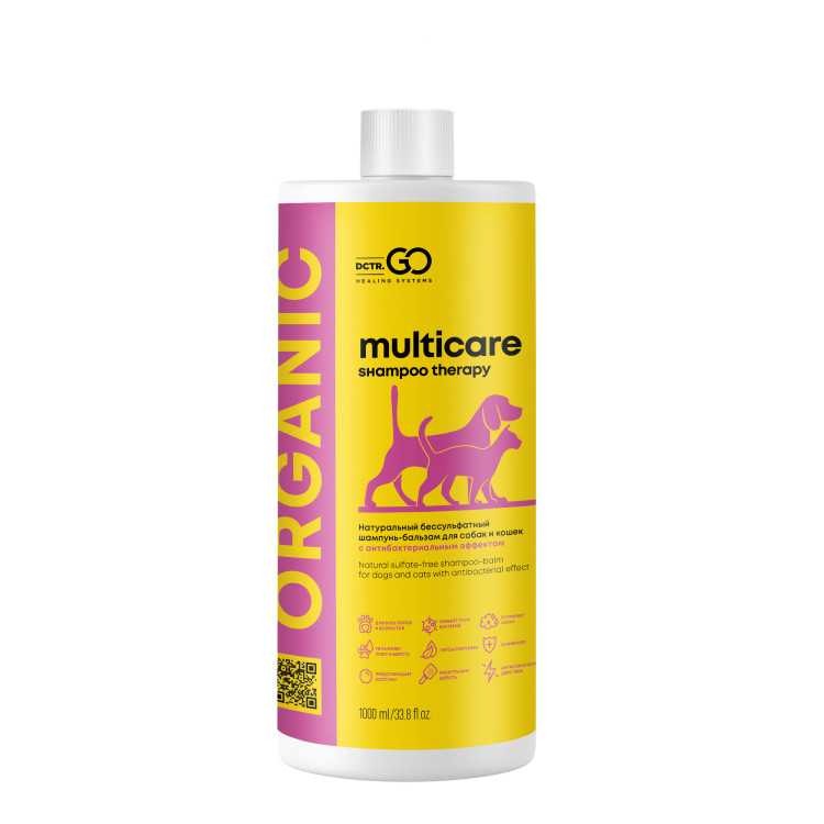 Dctr.Go Шампунь-бальзам для животных Sнampoo Therapy "Мультиуход" 1000 ml в Ульяновске