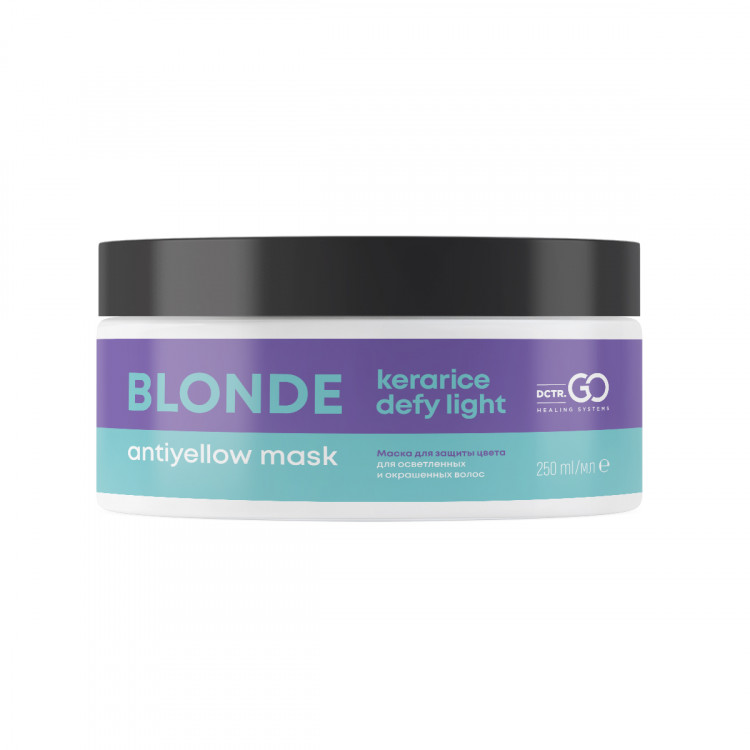Блонд маска для защиты цвета Kerarice Defy Lidht Dctr.Go 250мл в Ульяновске