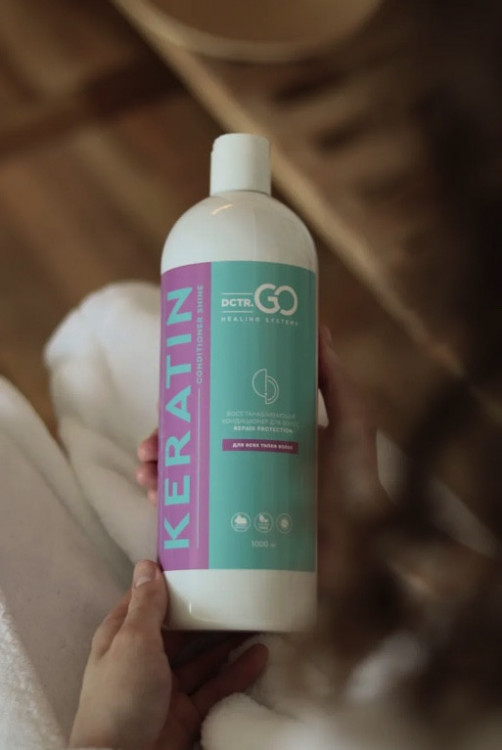 Dctr.Go. Увлажняющий кондиционер бальзам с кератином для волос 1000 мл в Ульяновске